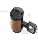 SmallRig Mini mango lateral de madera con montaje de tornillo doble de 1/4"-20  2913 | SRNB225