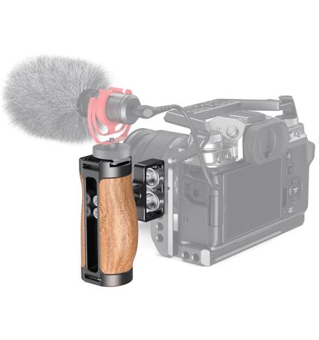 SmallRig Mini mango lateral de madera con montaje de tornillo doble de 1/4"-20  2913 | SRNB225