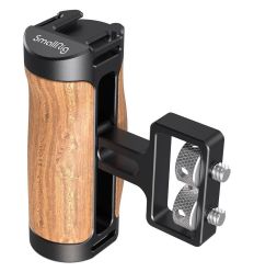 SmallRig Mini mango lateral de madera con montaje de tornillo doble de 1/4"-20  2913 | SRNB225 2
