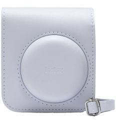 FUJIFILM INSTAX MINI 12 | Funda/Estuche Blanca (Clay White)