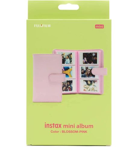 FUJIFILM INSTAX MINI 12 | Álbum Slip-in para 108 Fotos  (Blossom-Pink)