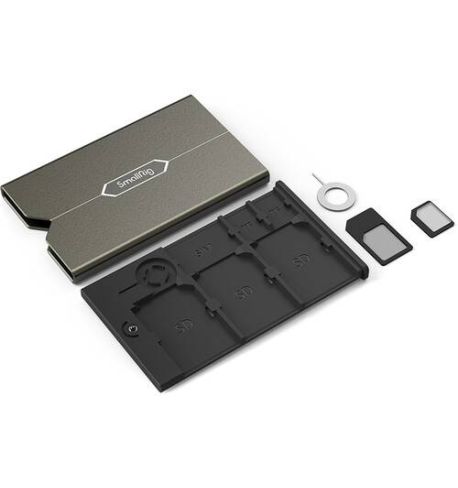 SmallRig Estuche para tarjetas de memoria (3 SD/2 microSD) 2832 | D183181