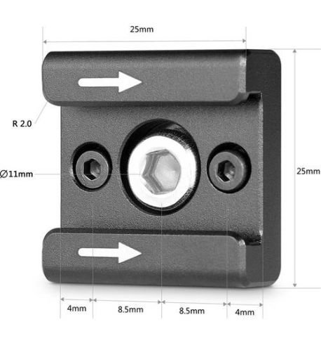 SmallRig Zapatas para frío (2 uds) 2060 | D158931