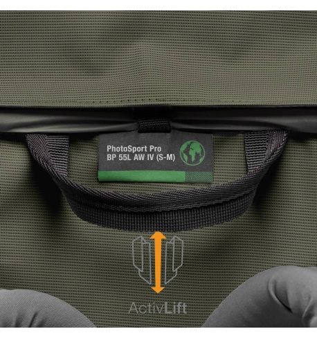 Lowepro PhotoSport PRO 55L AW IV (S-M) - Verde