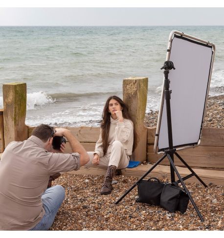 Manfrotto - Kit Scrim Pro Completo - pequeño 1,1x1,1 m