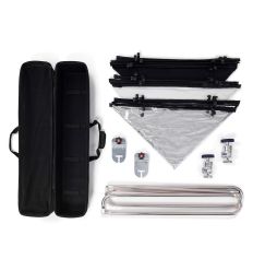 Manfrotto - Kit Scrim Pro Completo - medio  1,1x2 m
