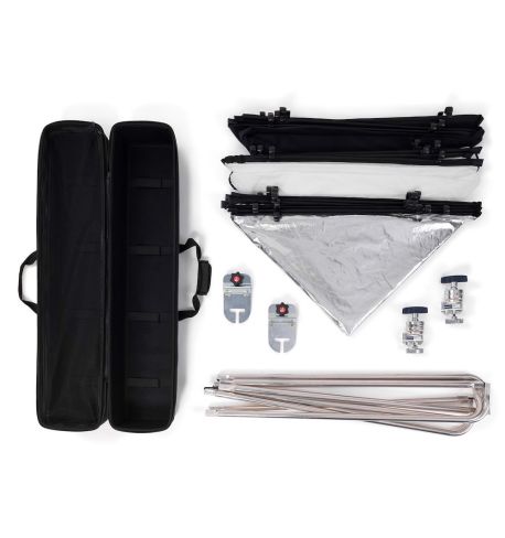 Manfrotto - Kit Scrim Pro Completo - grande 2x2 m