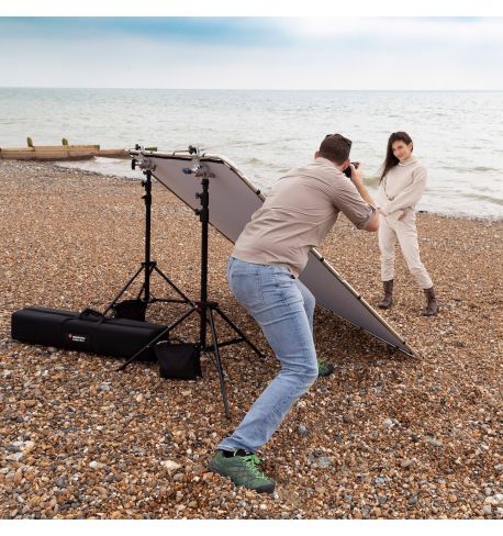 Manfrotto - Kit Scrim Pro Completo - grande 2x2 m