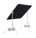 Manfrotto - Kit Scrim Pro Completo - grande 2x2 m