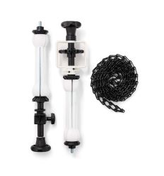 Manfrotto - Sistema para enrollar fondos Expan con cadena metálica. Negro