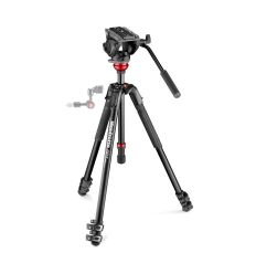 Manfrotto - Kit video MVK500190XV (trípode alum. MT190X + rótula MVH500A