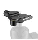 Manfrotto - Adaptador a zapata rápida Arca-Swiss, rótulas 494, 496, 498