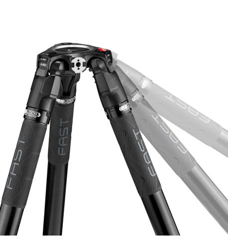 Manfrotto - Kit video con trípode carbono Fast 635 + rótula 504X