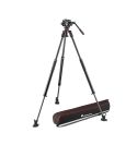 Manfrotto - Kit video con trípode carbono Fast 635 + rótula 504X