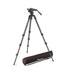 Manfrotto - Kit video con trípode carbono MPRO 536 + Nitrotech 608 2