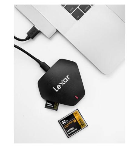 LECTOR LEXAR CFEXPRESS TIPO A+ SD UHSII USB 3.2
