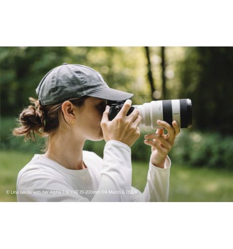 SONY 70-200mm F4 G OSS II | Teleobjetivo zoom G full-frame **Reserva de Producto**