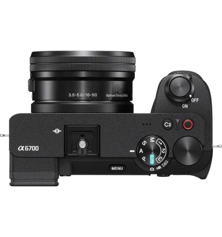 SONY A6700 + 16-50mm | ILCE6700LB | Alpha 6700  | Vídeo 4K Profesional 26 MP **Reserva de producto**