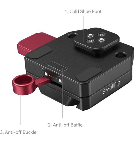 SmallRig Placa de alimentación/batería para estabilizadores DJI RS | SROA315