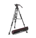 Kit video con trípode aluminio Twin + Nitrotech 612 con espaciador central
