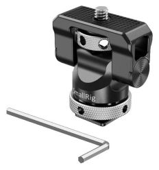 SmallRig Soporte para monitor giratorio e inclinable  con adaptador de zapata | BSE2346B 2