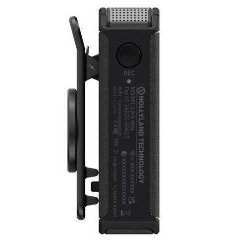 HOLLYLAND LARK MAX DUO BLACK | Sistema de micrófono inalámbrico  HL0079