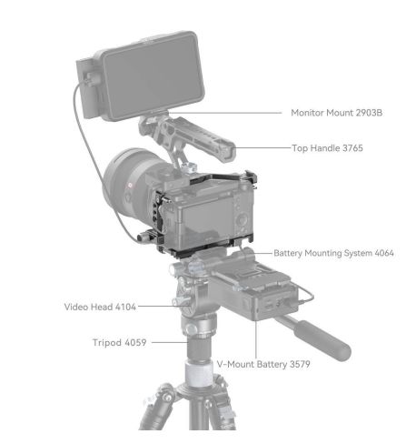 Smallrig Kit de Jaula para Sony ZV-E1  4257 | D245381