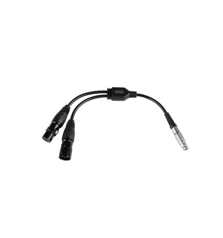 NANLITE Cable adaptador DMX con conector de Aviación  (NACBDMXACP1/2)