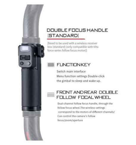 TILTA Advanced Ring Grip para DJI RS 3 Pro y RS 2