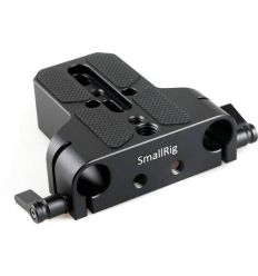 SmallRig Placa base para cámara compacta con abrazadera de varilla LWS de 15 mm SM1674