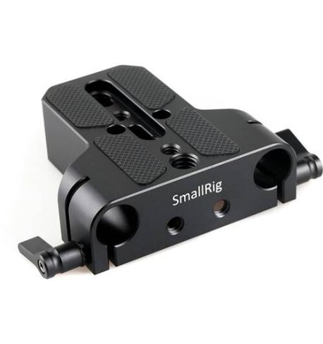 SmallRig Placa base para cámara compacta con abrazadera de varilla LWS de 15 mm SM1674