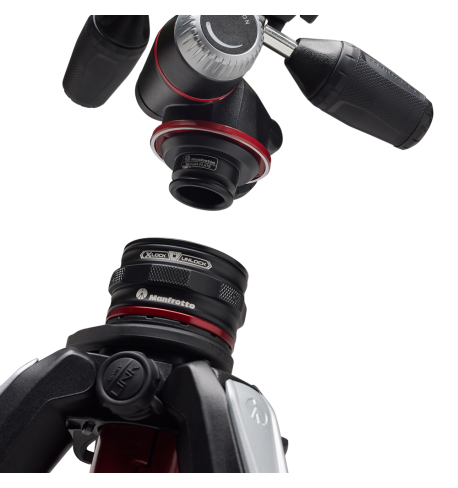 Manfrotto Kit Tripode de Carbono MK055CXPRO 3 + Rótula XPRO 3-Way + Move  MK055CVXPRO33W