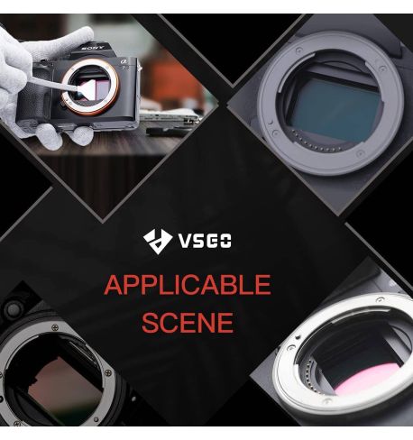 VSGO VS-S04 Kit bastones limpieza sensor FORMATO MEDIO  320034