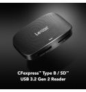 LEXAR Lector de tarjetas Professional CFexpress tipo B/SD USB 3.2 Gen 2