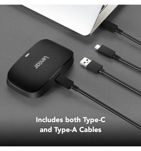 LEXAR Lector de tarjetas Professional CFexpress tipo B/SD USB 3.2 Gen 2