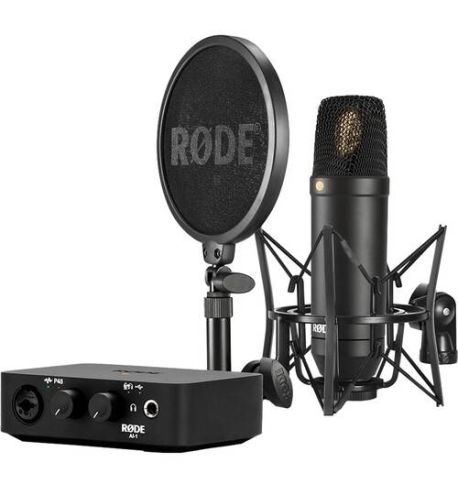 RODE  AI-1+NT1+SM6 y cable XLR | Kit de estudio completo
