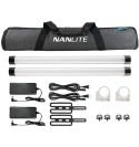 NANLITE PavoTube II 15X RGB LED con bateria (kit de 2 luces)