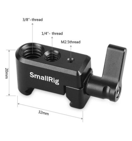 SmallRig Abrazadera de Rail de bloqueo NATO 1973 |SRNZ202