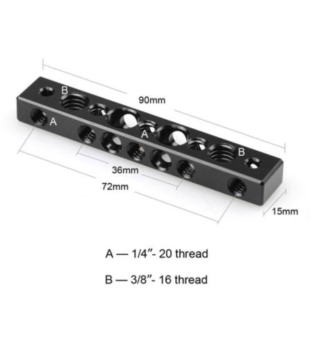 Smallrig Plato de apoyo / base plates 1091 | SROA200
