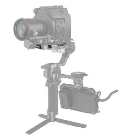 SmallRig Placa de liberación rápida para DJI RS 2 / Ronin-S 3031B | SROA609B