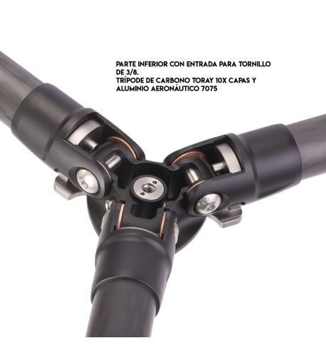 LEOFOTO TRÍPODE DE
CARBONO LS-223C