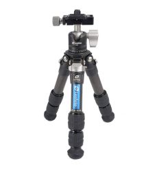 LEOFOTO KIT TRÍPODE DE CARBONO LS-223C Y RÓTULA LH-25