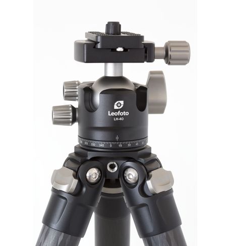 LEOFOTO KIT TRÍPODE DE CARBONO LS-323C Y
ROTULA LH-40