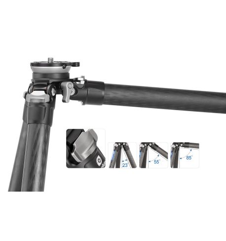 LEOFOTO TRÍPODE DE
CARBONO LS-324CEX