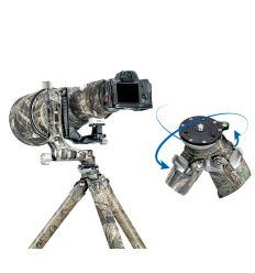 LEOFOTO TRÍPODE DE
CARBONO LS-365CEX+PG-1 FULL
CAMUFLAGE 2