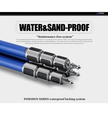 LEOFOTO KIT TRÍPODE POSEIDON LP-324C Y ROTULA LH- 40