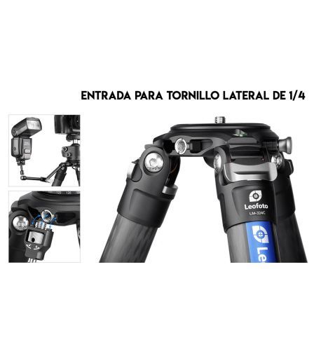 LEOFOTO TRÍPODE DE CARBONO LM-324C SUMMIT