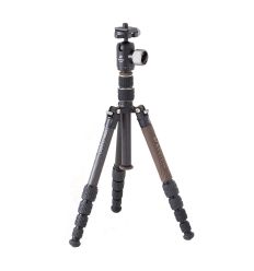 LEOFOTO KIT TRÍPODE DE CARBONO LX-225CT Y RÓTULA XB-32Q