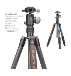 LEOFOTO KIT TRÍPODE DE CARBONO LX-225CT Y RÓTULA XB-32