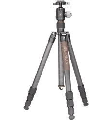 LEOFOTO KIT TRÍPODE DE CARBONO LX-284CT Y RÓTULA XB-38